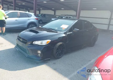 2018 Subaru Wrx Premium from USA, damaged, VIN JF1VA1B68J9818220